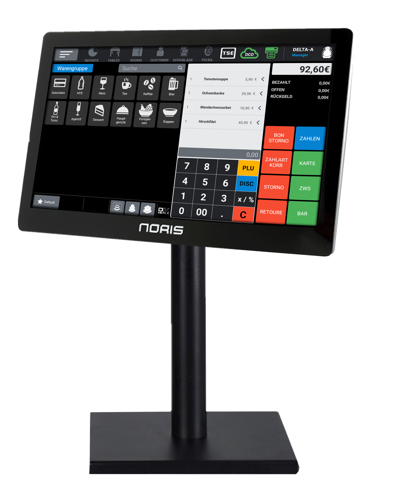 NORIS LX-156 Kassensystem